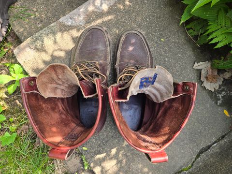 Photo by tdoellman on July 1, 2026 of the Russell Moccasin Co. Unknown Model in Unknown Leather.