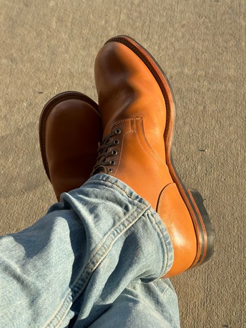 Photo by Hi.Im.Ron on October 19, 2023 of the Viberg Service Boot in Maryam Col. 1060 TPR Horsebutt.