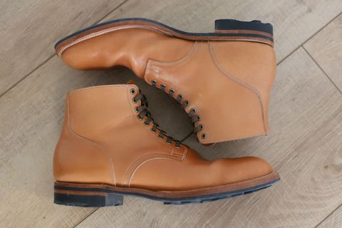 Photo by Hi.Im.Ron on November 3, 2023 of the Viberg Service Boot in Maryam Col. 1060 TPR Horsebutt.