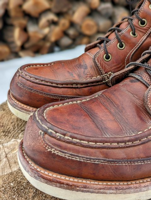 Photo by timelesstough on March 2, 2023 of the Grant Stone Field Boot in Badalassi Carlo Saddle Tan Minerva.