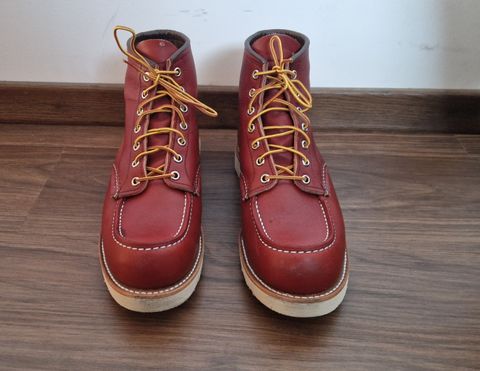 Photo by North on January 24, 2026 of the Red Wing 6-Inch Classic Moc in S.B. Foot Oro-Russet Portage.
