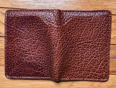 Photo by chuligani on July 8, 2026 of the Ashland Leather Fat Herbie in Horween Tan Yellowstone Bison.