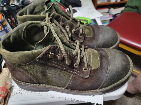Photo by GrantR on July 16, 2026 of the Jim Green African Ranger in Jim Green / Rough Out Houston Green & Jim Green / Rough Out Houston Brown.