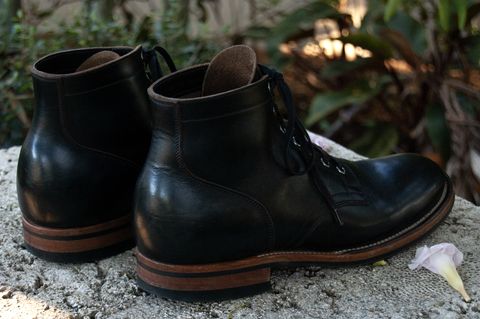 Photo by inventoryism on July 21, 2026 of the Viberg Service Boot in Horween Black Chromexcel.