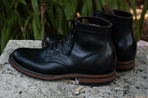 Photo by inventoryism on July 21, 2026 of the Viberg Service Boot in Horween Black Chromexcel.