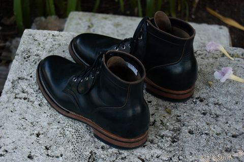 Photo by inventoryism on July 21, 2026 of the Viberg Service Boot in Horween Black Chromexcel.