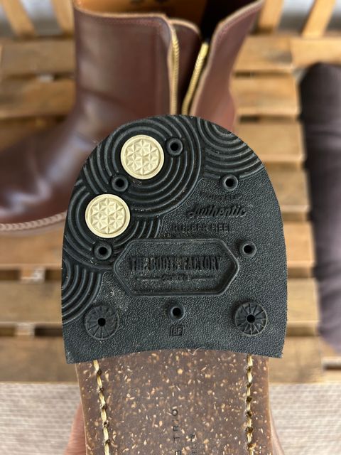 Photo by Manny_Quixote on April 9, 2026 of the Rolling Dub Trio Casper Boot in Horween Brown Chromexcel.