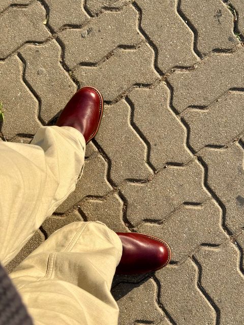 Photo by Lingo on May 24, 2026 of the Chippewa 7" Engineer Boot in Brunette Waterproof Full Grain.