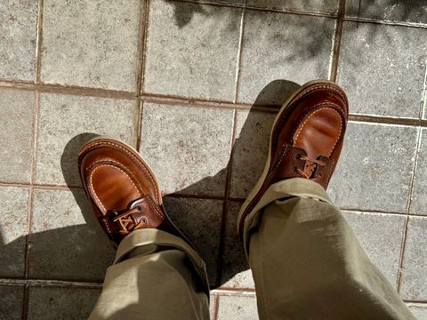 Photo by Lingo on May 17, 2026 of the Red Wing 1907 in S.B. Foot Copper Rough and Tough.