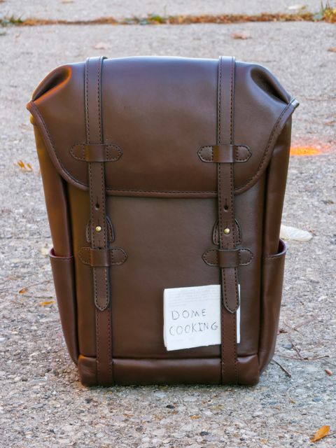 Photo by rigglethor on November 3, 2025 of the Cravar Workpack in Fox Veg Tan.