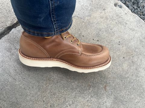 Photo by 1stKazoo on May 4, 2025 of the Truman Moc Toe in Seidel Sesame Double Shot.