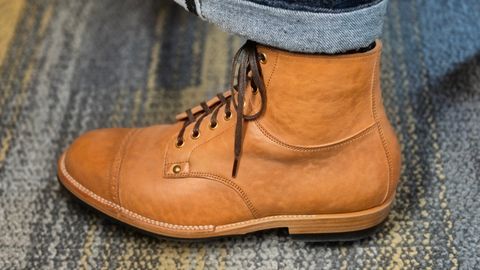 Photo by mykoh on July 14, 2026 of the Østmo Type 1 Service Boot in Maryam Natural Horsebutt.