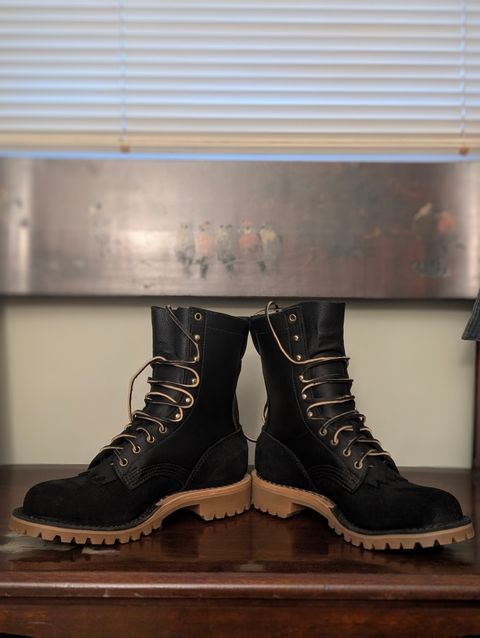 Photo by Ginde0666 on November 21, 2024 of the JK Boots O.T. in Seidel Black Oil Tan & Seidel Black Oil Tan.