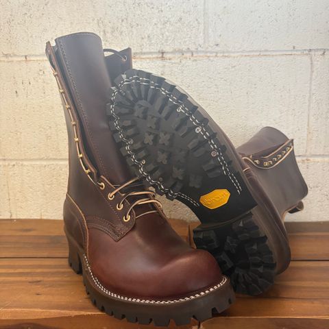 Photo by Apprehensivebootbuyer on January 17, 2026 of the Nicks BuilderProHD in 64 Brown Double Shot.
