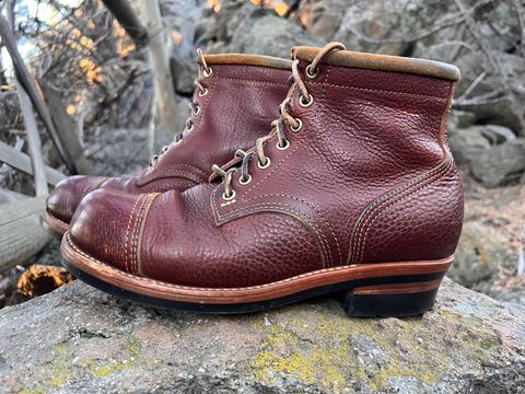 Photo by TelemarkTumalo on April 4, 2026 of the Kustom Kraft Model 1 in Kobel Russet Harness.