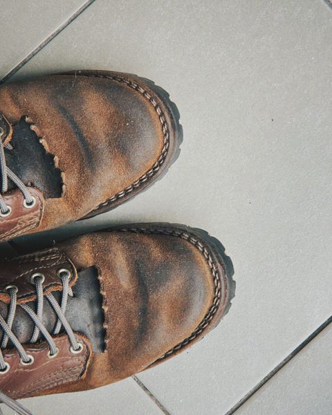 Photo by butcheredman on December 25, 2025 of the Nicks BuilderPro in Seidel 1964 Brown & Seidel 1964 Brown Roughout.