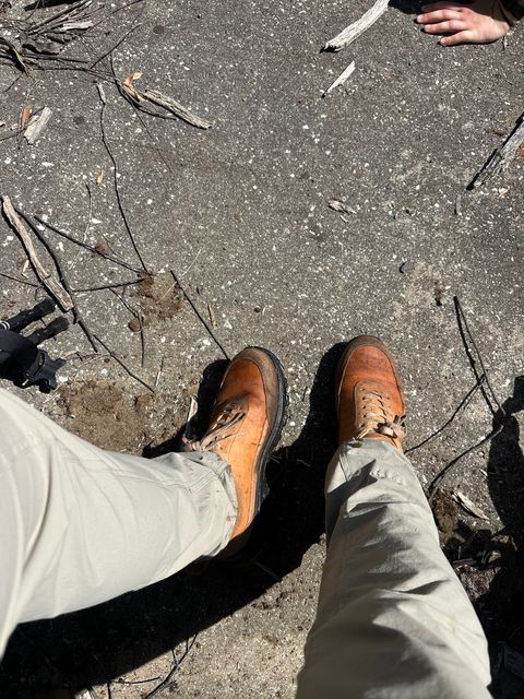 Photo by aussiebootboy on January 2, 2026 of the Goral Samara in Maryam Natural Veg Tan.