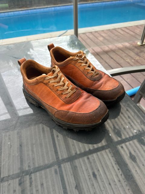 Photo by aussiebootboy on January 19, 2026 of the Goral Samara in Maryam Natural Veg Tan.