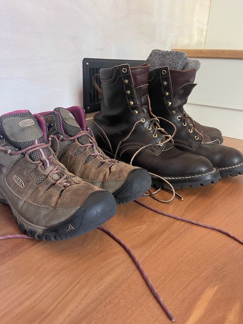 Photo by aussiebootboy on February 27, 2025 of the Nicks X Parkhurst V3 in Horween Brown Waxed Flesh.