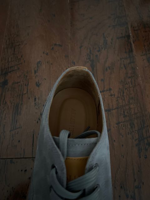 Photo by PatinaEnvy on May 5, 2024 of the Allen Edmonds Pasadena in Piambo Suede & Soft Suede Liner.