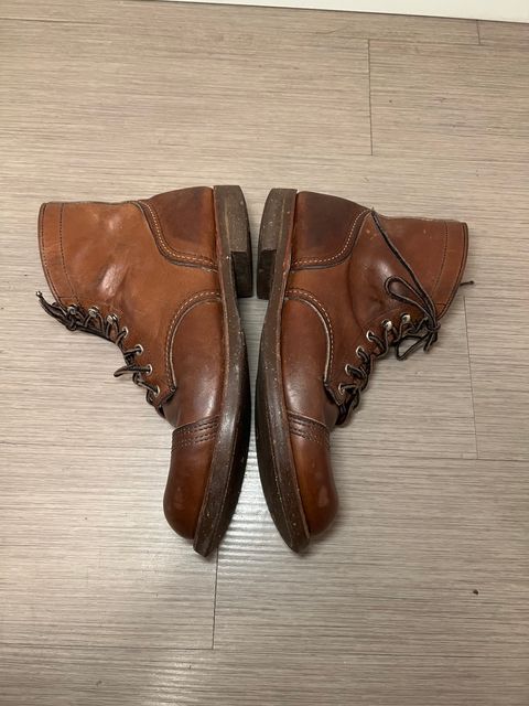 Photo by wyouwin on January 12, 2026 of the Red Wing Iron Ranger in S.B. Foot Amber Harness.