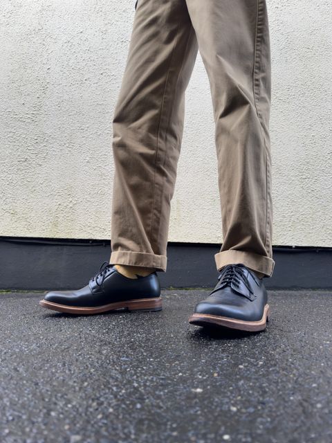 Photo by alexzh25 on December 1, 2025 of the Lennertson Brawler in Black Calfskin.