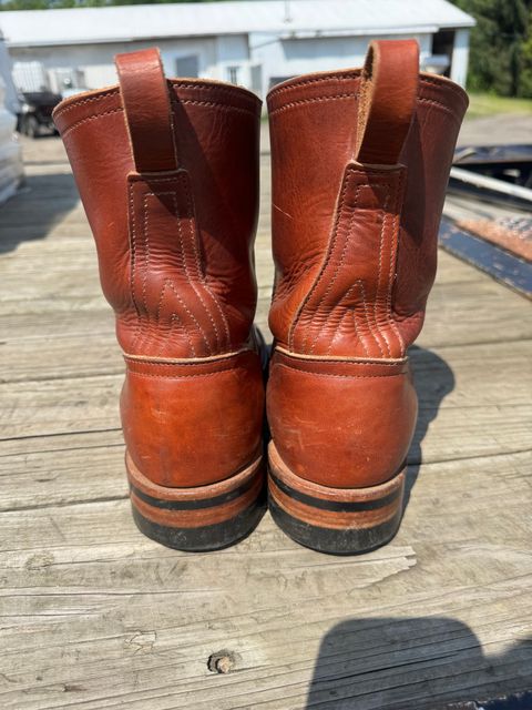 Photo by gstein.250 on July 20, 2026 of the Nicks Wellington in Horween English Tan Dublin.