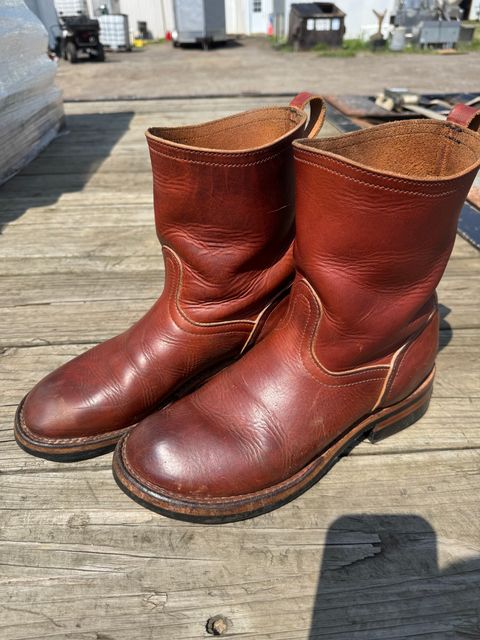 Photo by gstein.250 on July 20, 2026 of the Nicks Wellington in Horween English Tan Dublin.
