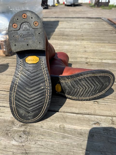 Photo by gstein.250 on July 20, 2026 of the Nicks Wellington in Horween English Tan Dublin.