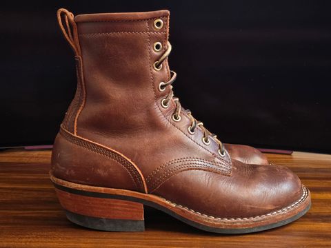 Photo by katzpowa on February 3, 2026 of the Nicks MTO in Horween Roanoke Timber.