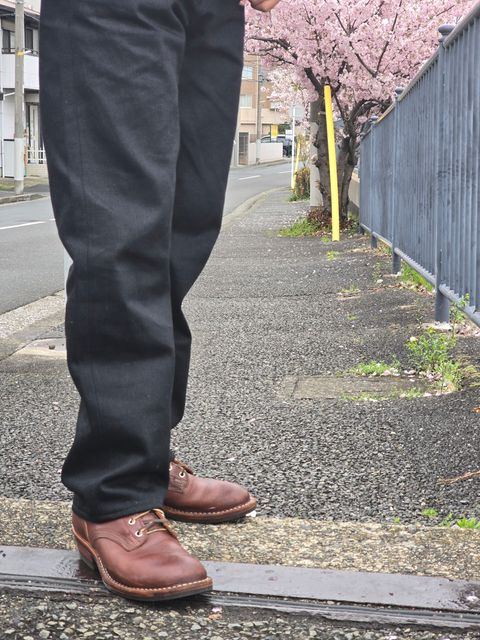 Photo by katzpowa on April 1, 2026 of the Nicks MTO in Horween Roanoke Timber.