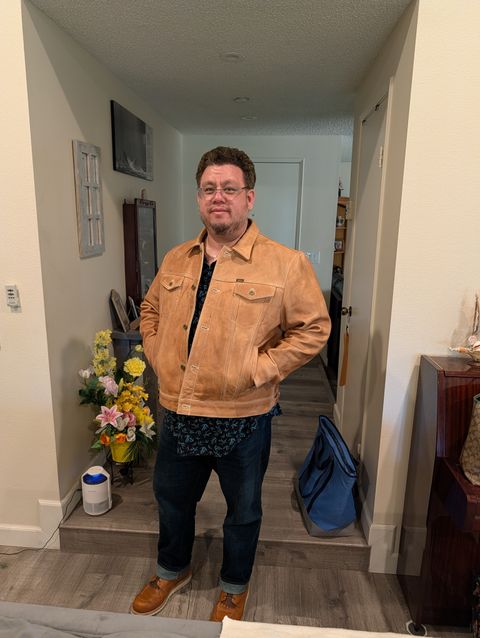 Photo by Johnnyknocks on July 18, 2026 of the Master Supply Co. Switchback in Natural Veg-tan Cow Hide.