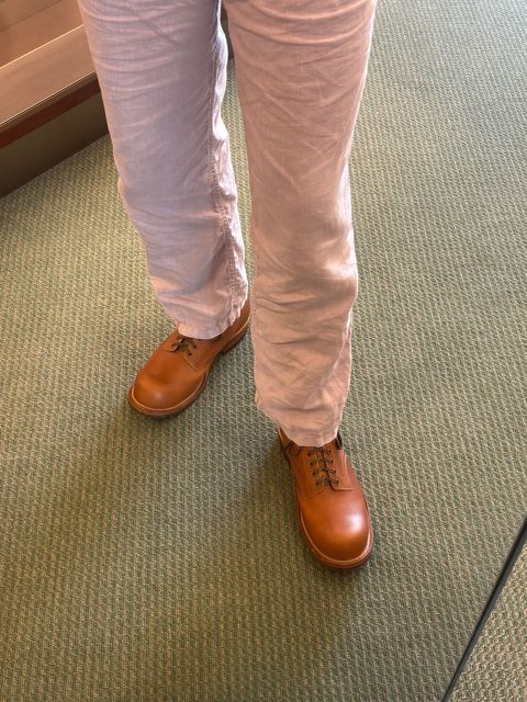 Photo by ratseller on July 7, 2026 of the Viberg Service Boot in Moc Latigo Waxed Flesh.