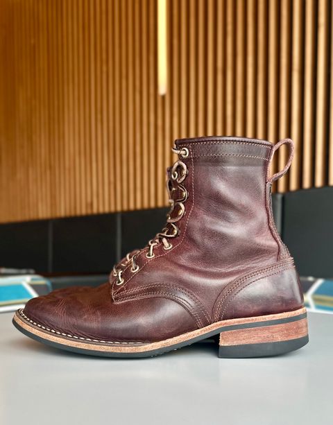 Photo by RUNNOFT on February 27, 2026 of the Nicks Nicks X Parkhurst V3 in Horween Cypress 8.
