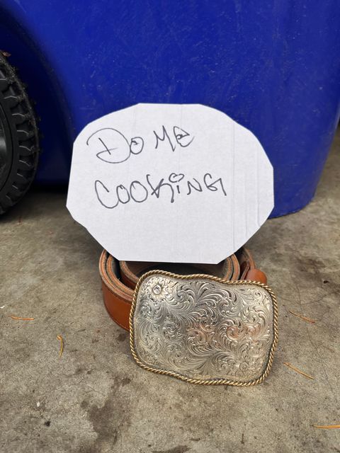 Photo by shredwin.206 on November 1, 2025 of the Nicks Heritage Belt in Wickett & Craig Tan English Bridle.