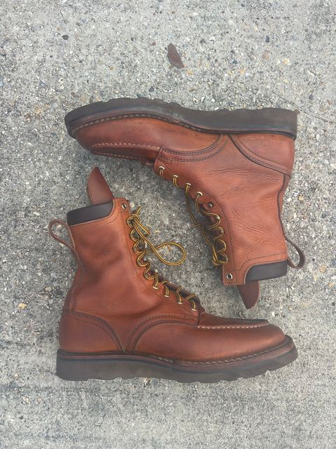 Photo by lost_doublestuffed on July 17, 2026 of the Nicks DomePro in Horween Light Natural Dublin.