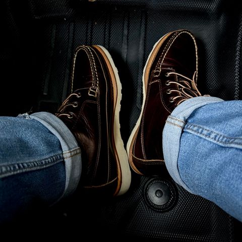 Photo by stinkypatina on July 9, 2026 of the Rancourt & Co. Harrison Boot Redux in Rancourt & Co. Heritage Brown.
