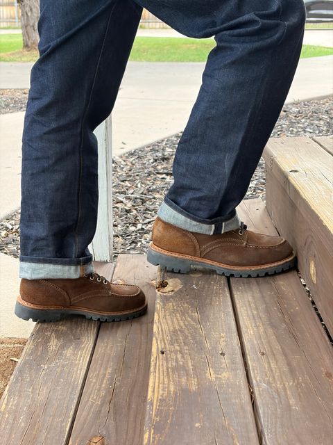 Photo by Txtireguy on July 13, 2026 of the White's Perry 8-inch in Seidel Brown Roughout.