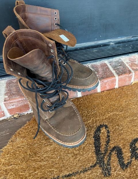 Photo by Txtireguy on July 13, 2026 of the White's Perry 8-inch in Seidel Brown Roughout.