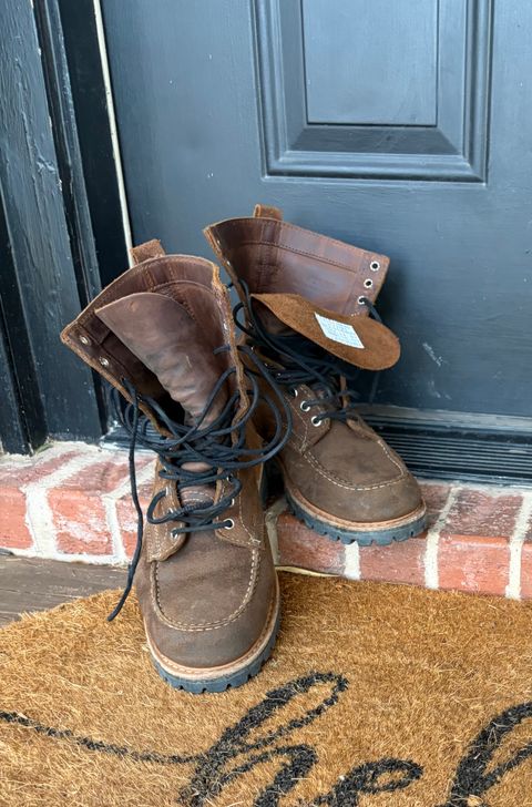 Photo by Txtireguy on July 13, 2026 of the White's Perry 8-inch in Seidel Brown Roughout.