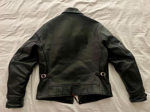 Photo by Faded.Patina on September 22, 2024 of the The Real McCoy's Nelson in Shinki Teacore Horsehide.