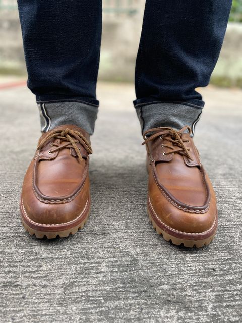 Photo by thedrunkdunker on October 19, 2024 of the Rhodes Tahoe Boat Shoe in Unknown Leather.