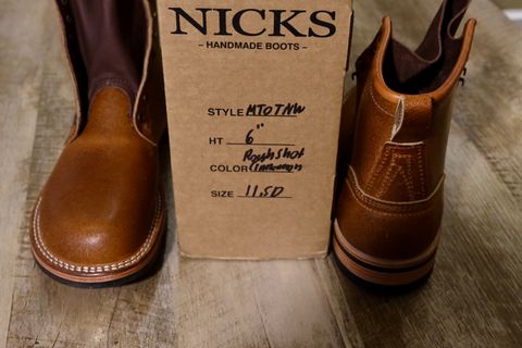 Photo by wayoflife on April 16, 2026 of the Nicks MTO in Seidel Cinnamon Roughshot.