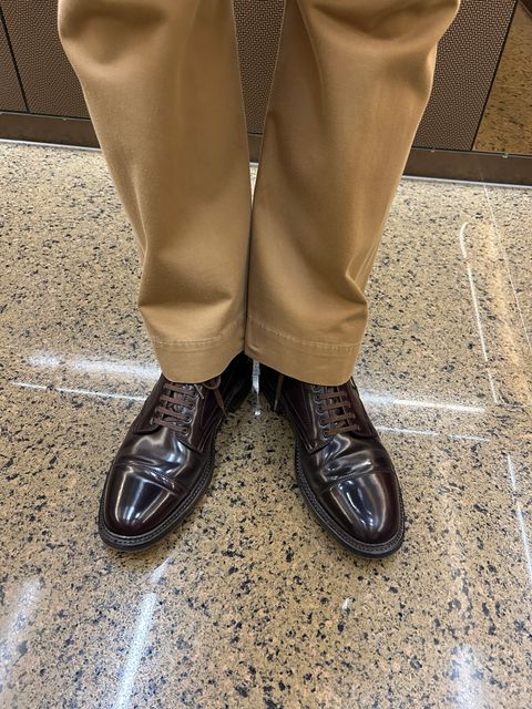 Photo by Patrick_Kwon on September 22, 2025 of the Alden Parajumper Boots in Horween Color 8 Shell Cordovan.