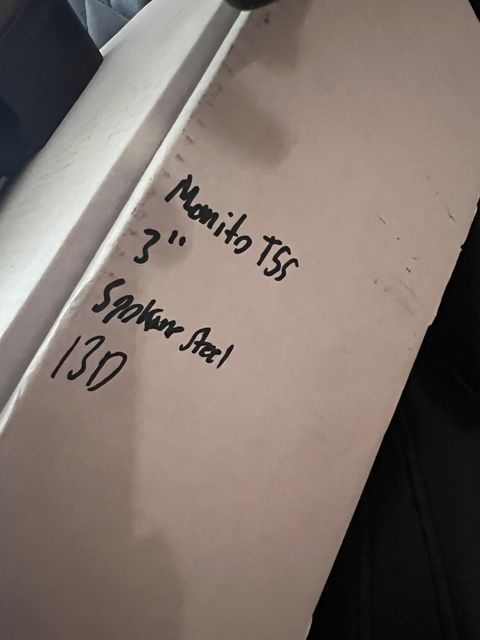 Photo by dieseldoc25 on June 30, 2026 of the Nicks Manito in Horween Spokane steel.