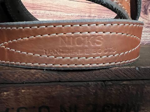 Photo by dieseldoc25 on January 2, 2026 of the Nicks Appaloosa Gunslinger in Wickett & Craig Natural Double Stuffed.