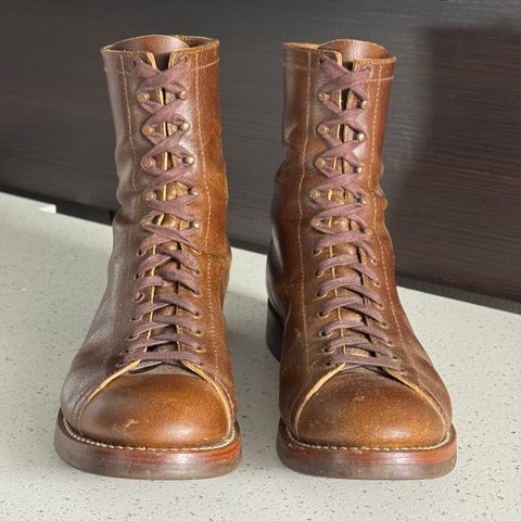 Photo by drmiles on March 30, 2026 of the John Lofgren Fieldmaster in Horween Havana SHF Horsehide.