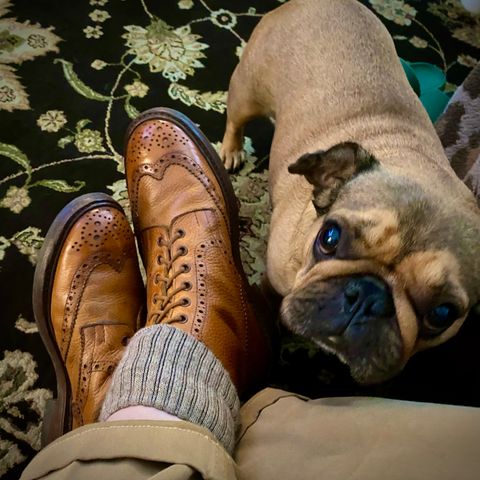 Photo by Colonel_Gringo on July 12, 2026 of the Tricker's Stow Country Boot in Acorn Muflone.