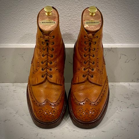 Photo by Colonel_Gringo on July 13, 2026 of the Tricker's Stow Country Boot in Acorn Muflone.