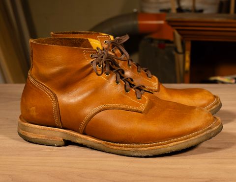 Photo by demaree on March 6, 2025 of the Oldspeed MFG Dune-docker in S.B. Foot Clovis Cedar.